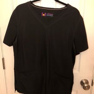 Urbane Scrub Set: Solid Black (XL)